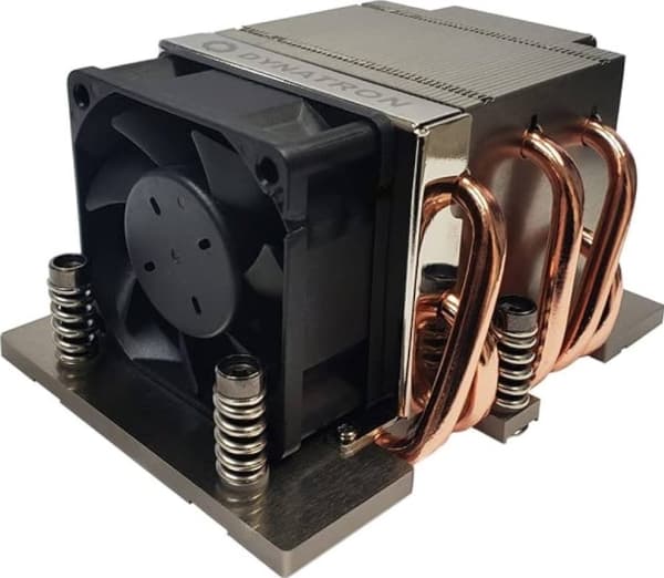 DYNATRON J10 AMD Genoa SP5 2U Active 5 heatpipes aluminium kylfläns och fenor fläkt med PWM och upp till 300W TDP (A 2750)