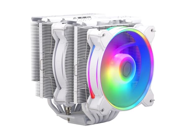 Cooler Master Hyper 622 Halo - Prosessorkjøler - (for: LGA1156, LGA1155, LGA1150, LGA1151, AM4, LGA1200, LGA1700, AM5) - aluminiumfinner - 120 mm - h