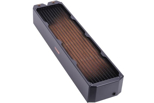 Alphacool 14192, Jäähdytin, Terästä, Musta, 144 mm, 607 mm, 86 mm