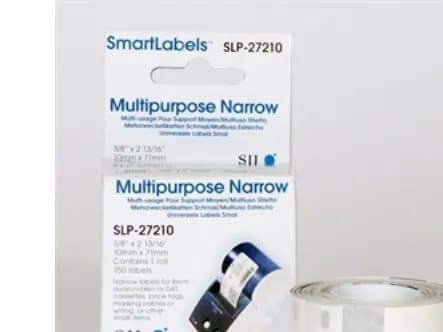 Seiko Instruments - Hvit - 9 x 71 mm 150 stk merkelapper - for Smart Label Printer 120, 220, 620, 650SE, EZ30, Pro