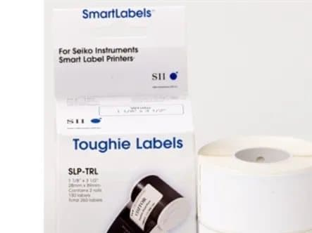 Seiko Instruments - Rull (2,8 cm x 11,6 m) 1 rull(er) merkelapper - for Smart Label Printer 120, 220, EZ30, Pro