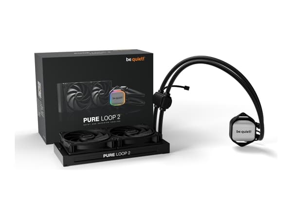 be quiet! Pure Loop 2 Processors nestejäähdytysjärjestelmä 1-pack Musta 120 mm Musta 120 mm