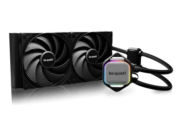 be quiet! Pure Loop 2 - Kylsystem med vätska till processorn - Elementstorlek: 280 mm - (för: LGA1700, LGA1200, LGA1150, LGA1151, LGA1155, AM5, AM4)