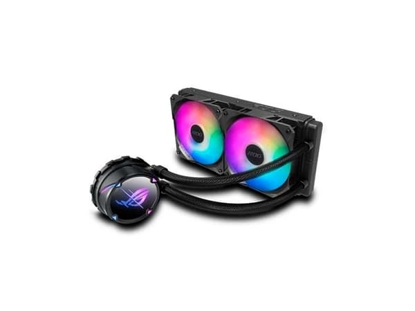 ASUS ROG Strix LC II 240 ARGB, All-in-one liquid cooler, 12 cm, 137.5 m³/h, Black