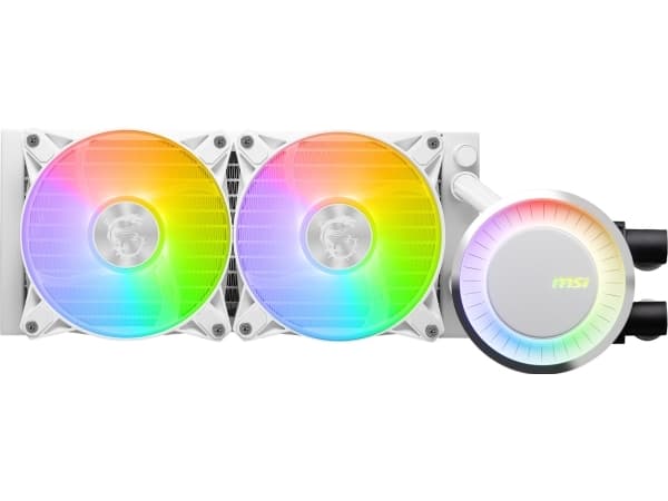 MSI MAG CORELIQUID E240 - Kylsystem med vätska till processorn - Elementstorlek: 240 mm - (för: LGA1156, LGA1155, LGA1150, LGA1151, AM4, LGA1200, LGA