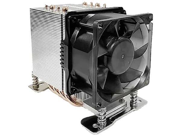 Dynatron A35 - Prosessor luftkjøler - (for: TR4, SP3) - aluminium - 80 mm Aluminium, Sort, Kobber