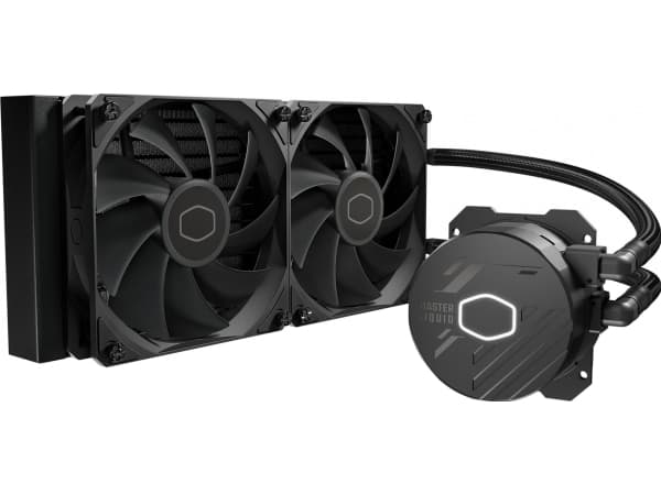 Cooler Master MasterLiquid 240L Core - Kylsystem med vätska till processorn - (för: LGA1156, AM2, AM2+, AM3, LGA1155, AM3+, FM1, FM2, LGA1150, FM2+,