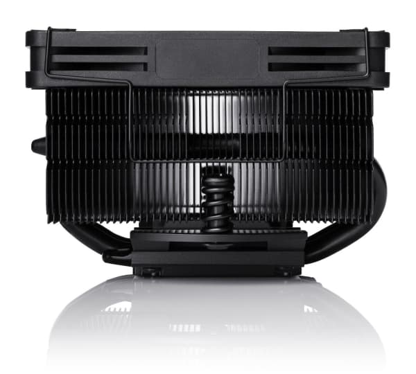 Noctua chromax.black NH-L9x65 - Prosessorkjøler - (for: LGA1150, LGA1151, LGA1155, LGA1156, LGA1200, LGA1700, LGA1851, AM4, AM5) - aluminium med forn