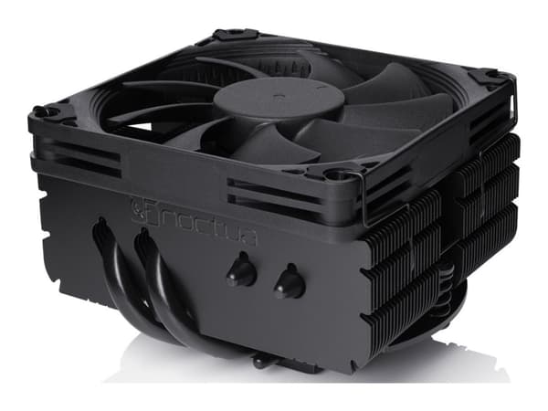 Noctua chromax.black NH-L9x65 - Prosessorkjøler - (for: LGA1150, LGA1151, LGA1155, LGA1156, LGA1200, LGA1700, LGA1851, AM4, AM5) - aluminium med forn Sort