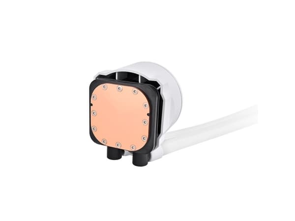 Thermaltake TH240 ARGB Sync V2 - Snow Edition - væskekjølesystem for prosessor - Radiatorstørrelse: 240 mm - (for: LGA1700, LGA1200, LGA1156, LGA1155