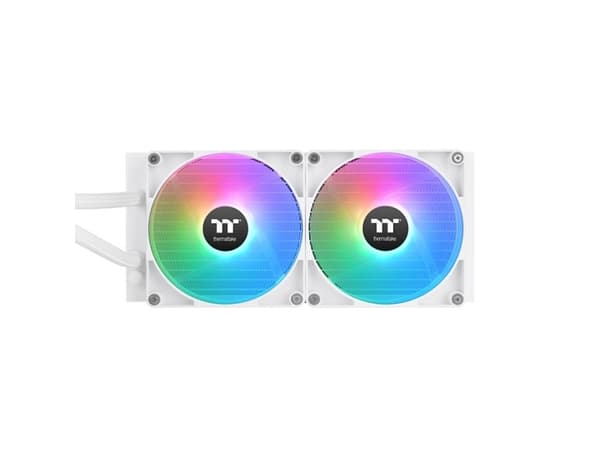 Thermaltake TH280 V2 Ultra ARGB Sync - Snow Edition - kylsystem med vätska till processorn - Elementstorlek: 280 mm - (för: LGA1156, AM2, AM2+, AM3,