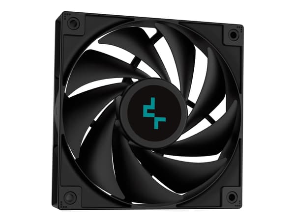 DeepCool LS520S, All-in-one liquid cooler, 12 cm, 500 RPM, 2250 RPM, Black