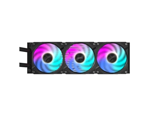AORUS WATERFORCE X II 360 - Prosessorin nestejäähdytysjärjestelmä - (AM4, TR4, LGA1200, LGA1700, AM5, LGA115x Socket, sTR5) - kuparinen pohja - 120 m