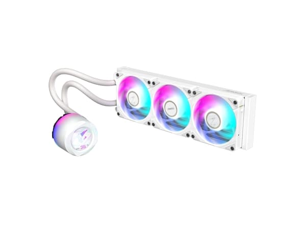 AORUS WATERFORCE X II 360 ICE - Prosessorin nestejäähdytysjärjestelmä - (AM4, TR4, LGA1200, LGA1700, AM5, LGA115x Socket, sTR5) - kuparinen pohja - 1