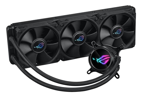 ASUS ROG STRIX LC III 360 - Kylsystem med vätska till processorn - Elementstorlek: 360 mm - (för: AM4, LGA1200, LGA1700, AM5, LGA115x Socket) - koppa