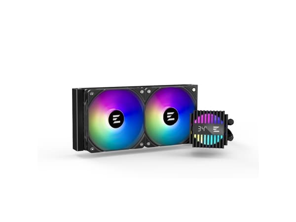ZALMAN ALPHA2 A24 - Kylsystem med vätska till processorn - Elementstorlek: 280 mm - (för: AM4, LGA1200, LGA1700, AM5, LGA115x Socket) - koppar - 120