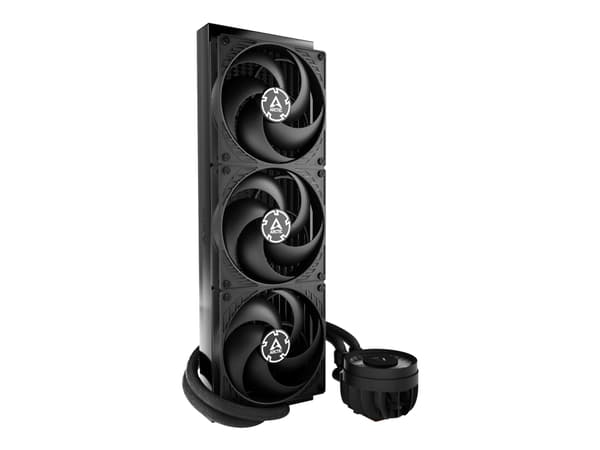 ARCTIC Liquid Freezer III 420, All-in-one nestejäähdytin, 14 cm, 72,8 cfm/min, 123,76 m³/h, musta