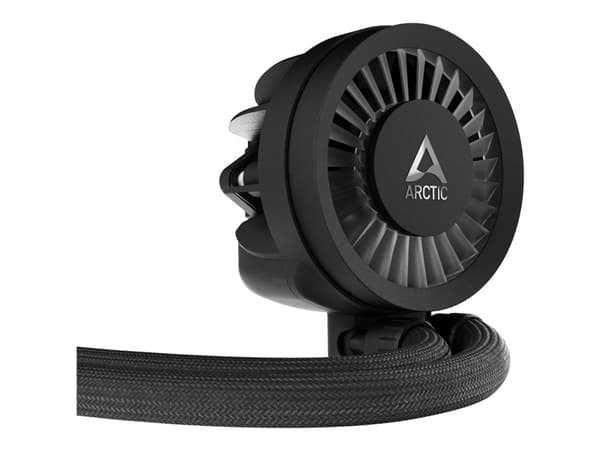 ARCTIC Liquid Freezer III 420, All-in-one nestejäähdytin, 14 cm, 72,8 cfm/min, 123,76 m³/h, musta