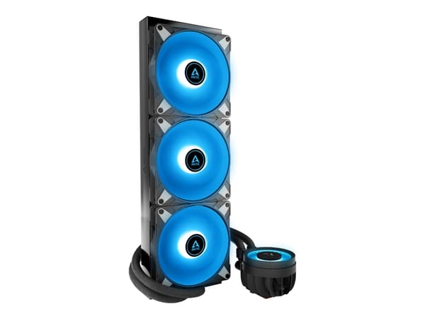 ARCTIC Liquid Freezer III 420 A-RGB - Væskekjølesystem for prosessor - (for: AM4, LGA1700, AM5) - 140 mm - svart