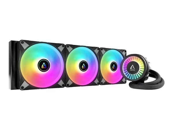 ARCTIC Liquid Freezer III 420 A-RGB - Væskekjølesystem for prosessor - (for: AM4, LGA1700, AM5) - 140 mm - svart