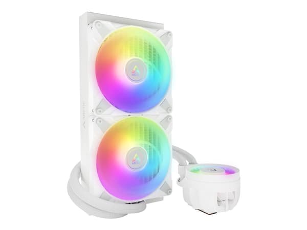 ARCTIC Liquid Freezer III 280 A-RGB, All-in-one nestejäähdytin, 14 cm, 69,9 cfm/min, 117,06 m³/h, Valkoinen
