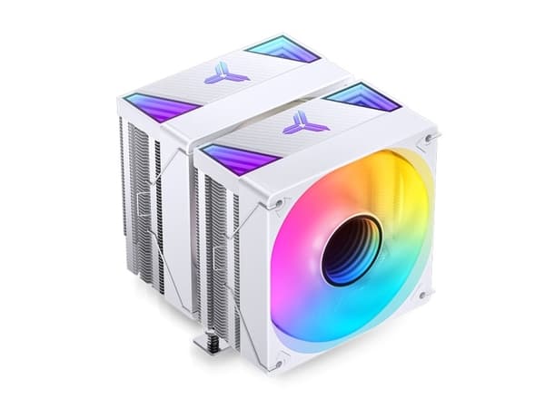 Jonsbo CR-3000 CPU-jäähdytin, ARGB - Valkoinen