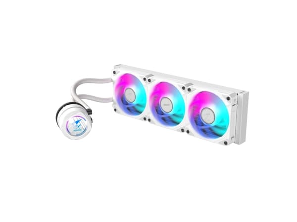 AORUS WATERFORCE II 360 ICE - Væskekjølesystem for prosessor - (for: AM4, LGA1200, LGA1700, AM5, LGA115x Socket) - kobbersokkel - 120 mm