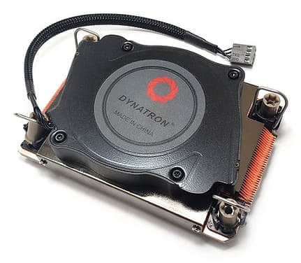 Dynatron S3-4710, Luftkjøler, 8 cm, 2000 RPM, 8600 RPM, Sort, Grå