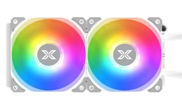XIGMATEK Liquid Killer X 240 Arctic - Kylsystem med vätska till processorn - Elementstorlek: 240 mm - (för: AM3, AM3+, AM4, LGA1200, LGA1700, LGA115x