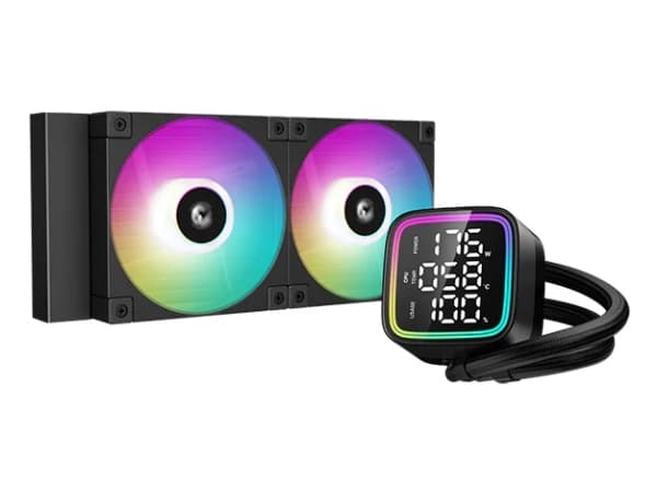 Deepcool LD240 - Kylsystem med vätska till processorn - Elementstorlek: 240 mm - (för: LGA1155, LGA1150, LGA1151, AM4, LGA1200, LGA1700, AM5) - 120 m