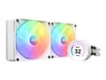 Miniatyrbilde 1 av 4: NZXT Kraken Elite 280 RGB - Væskekjølesystem for prosessor - med LCD-skjerm - (for: LGA115x Socket, LGA1200, LGA1700, AM4, AM5) - kobber - 140 mm - m