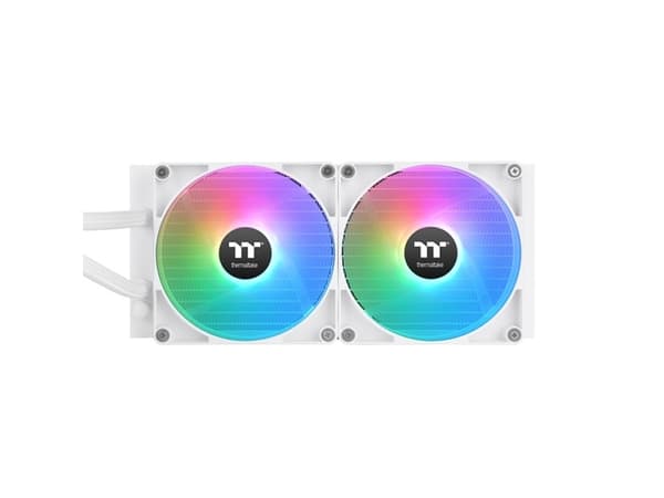 Thermaltake TH280 V2 ARGB Sync - Snow Edition - kylsystem med vätska till processorn - Elementstorlek: 280 mm - (för: LGA1156, AM2, AM2+, AM3, LGA115