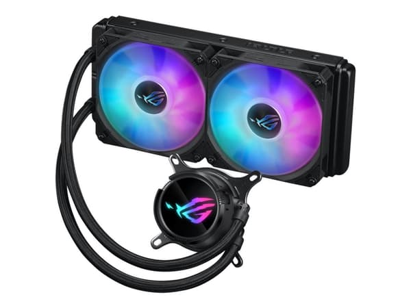ASUS ROG STRIX LC III 240 ARGB - Kylsystem med vätska till processorn - Elementstorlek: 240 mm - (för: LGA1700, LGA1200, LGA115x Socket, AM4, AM5) -