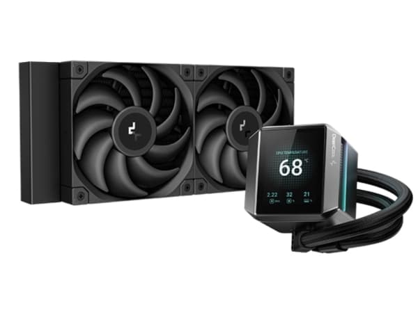 Deepcool Mystique 240 - Kylsystem med vätska till processorn - Elementstorlek: 240 mm - (för: LGA1155, LGA1150, LGA1151, AM4, LGA1200, LGA1700, AM5)