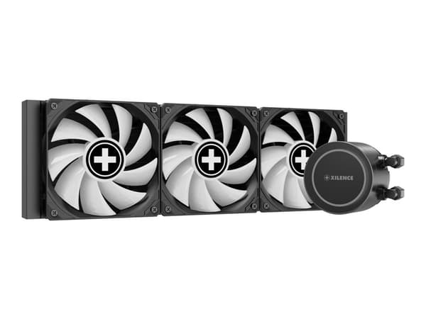 Xilence LQ360G.ARGB - CPU nestejäähdytysjärjestelmä - (seuraaville: LGA1156, LGA1155, LGA1150, LGA1151, AM4, LGA1200, LGA1700, AM5, LGA1851) - kupari musta