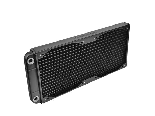 Thermaltake Pacific R360S, Jäähdytinlohko, Alumiini, Musta, 1/4", Tt LCS, 415,3 mm
