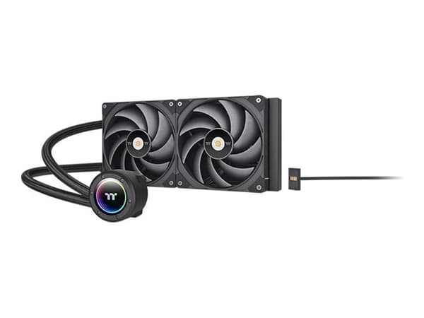 Thermaltake TOUGHLIQUID 280 EX Pro ARGB Sync - Væskekjølesystem for prosessor - Radiatorstørrelse: 280 mm - (for: LGA1156, AM2, AM2+, AM3, LGA1155, A Sort
