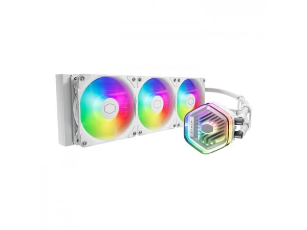 Cooler Master MLX-D36M-A25PZ-RW MasterLiquid 360 Atmos, 3x 120mm ARGB Valkoinen, 690-2500 RPM ± 10%