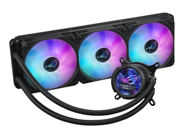 ASUS ROG STRIX LC III 360 ARGB LCD - Kylsystem med vätska till processorn - (för: AM4, LGA1200, LGA1700, AM5, LGA115x Socket) - 120 mm