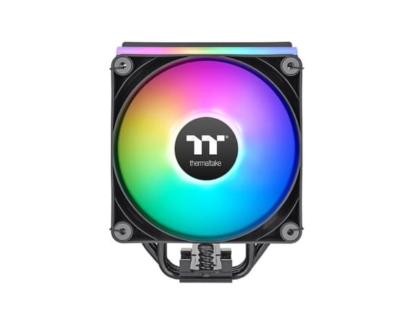 Thermaltake ASTRIA 200, Ilmanjäähdytin, 12 cm, 500 rpm, 1800 rpm, 65 kuutiometriä/min, musta