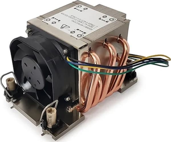Dynatron S5, Luftkjøler, 6 cm, 2300 RPM, 11000 RPM, Aluminium, Sort, Kobber