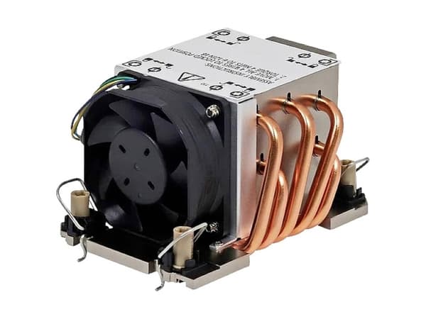 Dynatron S5, Luftkjøler, 6 cm, 2300 RPM, 11000 RPM, Aluminium, Sort, Kobber