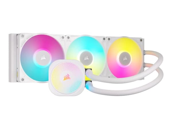 CORSAIR iCUE Link TITAN 360 RX RGB - Kylsystem med vätska till processorn - Elementstorlek: 360 mm - (för: AM4, LGA1700, AM5, LGA1851) - koppar - 120