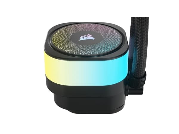 CORSAIR iCUE Link TITAN 360 RX RGB - Kylsystem med vätska till processorn - Elementstorlek: 360 mm - (för: LGA1851, LGA1700, AM5, AM4) - koppar - 120