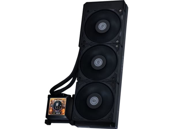 Lian Li HydroShift LCD 360S - Kylsystem med vätska till processorn - kan monteras på sidan - (för: LGA1700, AM4, AM5) - 120 mm - svart