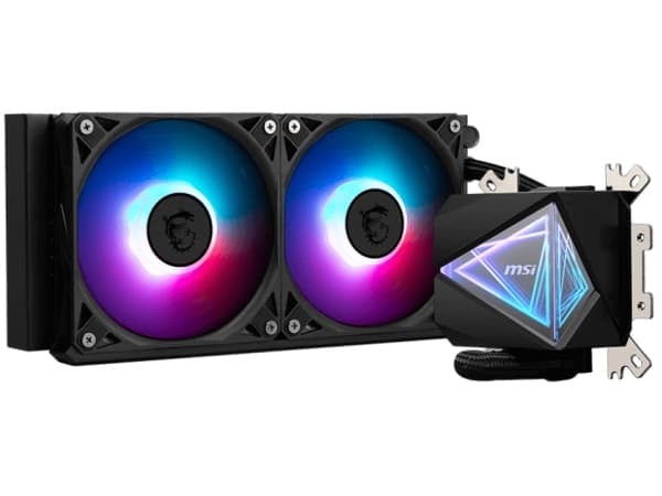 MSI MAG CORELIQUID I240 - Kylsystem med vätska till processorn - Elementstorlek: 240 mm - (för: LGA1150, LGA1151, LGA1155, LGA1156, LGA1200, LGA1700,