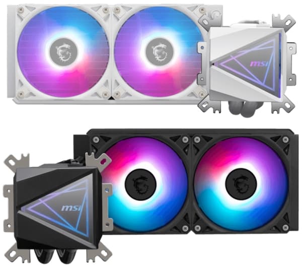 MSI MAG CORELIQUID I240 - Kylsystem med vätska till processorn - Elementstorlek: 240 mm - (för: LGA1150, LGA1151, LGA1155, LGA1156, LGA1200, LGA1700,