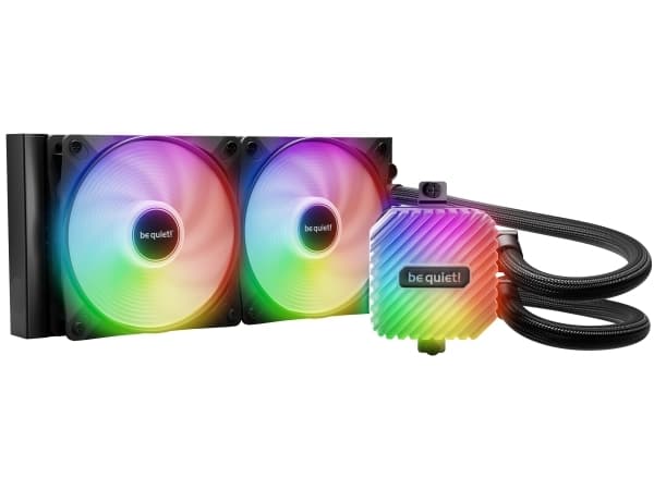 be quiet! Light Loop - Kylsystem med vätska till processorn - Elementstorlek: 240 mm - (för: LGA1150, LGA1151, LGA1155, LGA1851, LGA1700, LGA1200, AM