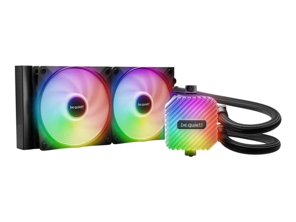 be quiet! Light Loop - Kylsystem med vätska till processorn - Elementstorlek: 240 mm - (för: LGA1150, LGA1151, LGA1155, LGA1851, LGA1700, LGA1200, AM