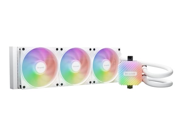 be quiet! be quiet! LIGHT LOOP 360mm, All-in-one nestejäähdytin, 36 cm, 17.2 dB, 36.8 dB, Valkoinen Valkoinen